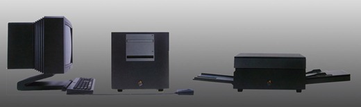 NeXTcube & Megapixel Display & NeXT Laser Printer